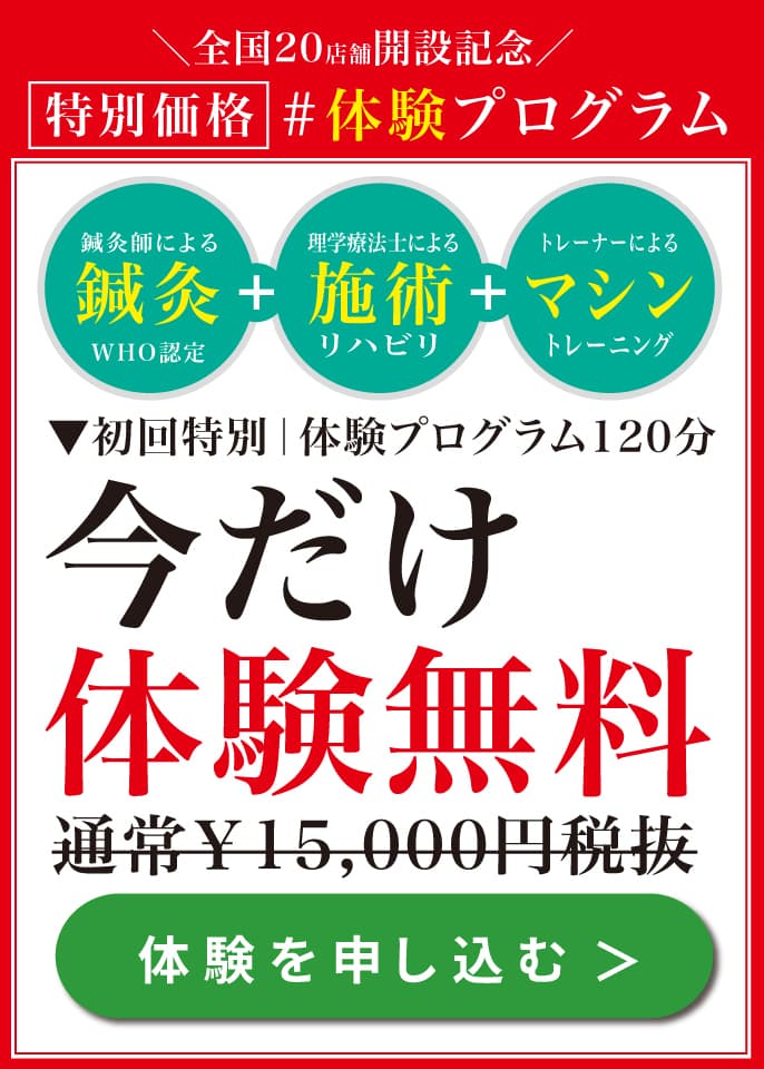 今だけ体験無料